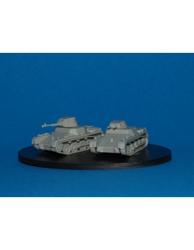 1/100 Panzer I A - Caja de 5 1/100 Panzer I A - Caja de 5