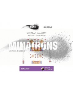 1/600 Catalan Galleon flags 2
