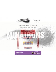 1/600 English Red Squadron flags 2