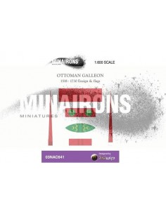 1/600 Ottoman Galleon flags 2