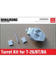 1/72 Turret for T-26, BT-5 & BA-6