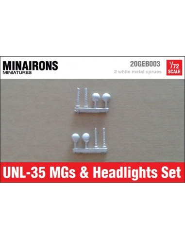 1/72 UNL-35 MGs & headlights set