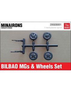 1/72 Bilbao MGs & wheels set