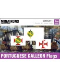 1/600 Portuguese Galleon flags