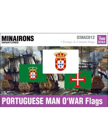 1/600 Portuguese Man-of-war flags