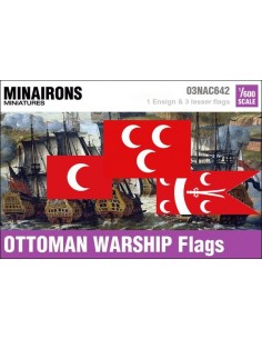 1/600 Ottoman Warship flags
