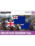 1/600 English Blue Squadron flags