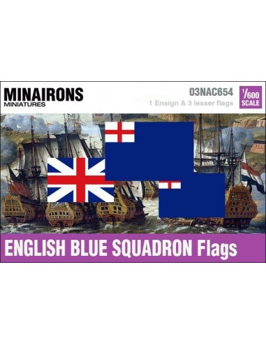 1/600 Pabellón de la Escuadra Azul inglesa
