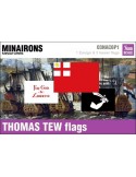 1/600 Thomas Tew pirate flags
