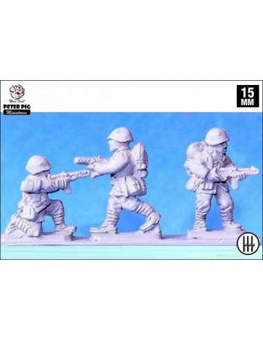 15mm Italian infantry with SMG