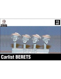 15mm Carlist berets
