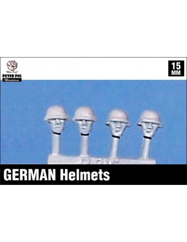 15mm German helmets