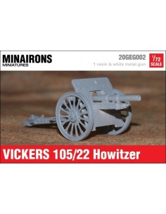 1/72 Vickers 105mm howitzer