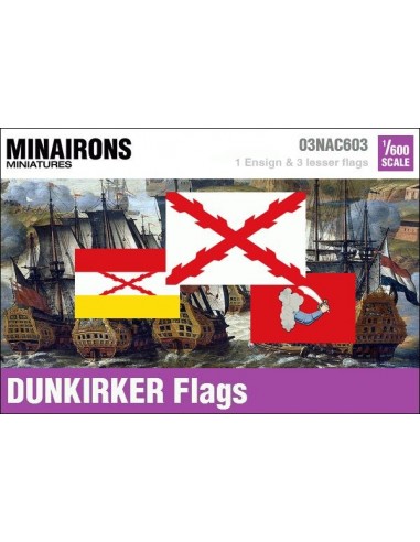 1/600 Pabellón corsario de Dunkerque