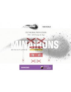 1/600 Pabellón corsario de Dunkerque 2