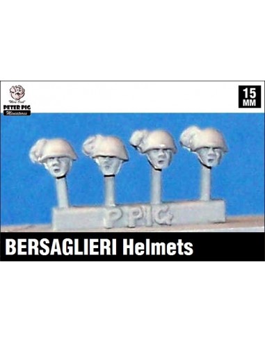 15mm Bersaglieri helmets