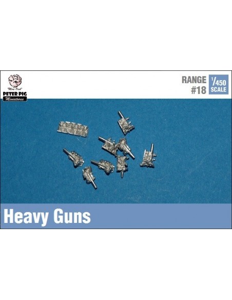 1/450 Canons pesants