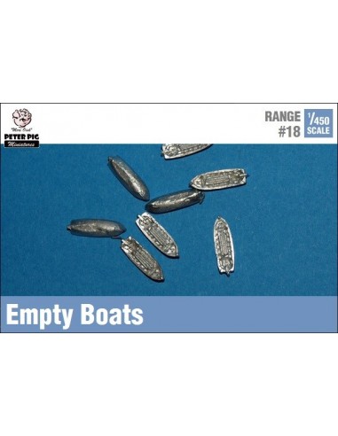1/450 Empty rowing boats