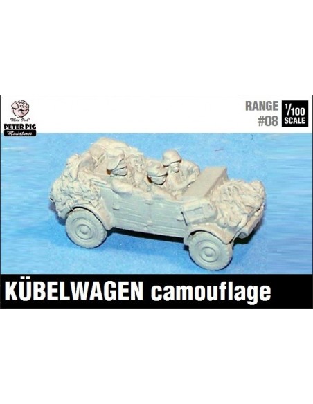 1/100 Kübelwagen camuflado