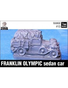 1/100 Franklin car with extra luggage