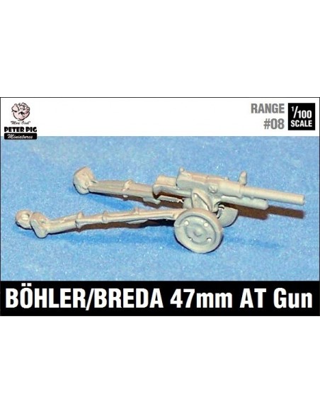15mm Italian Boehler 47mm AT Gun