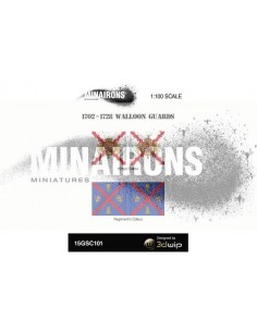 1/100 Banderas de las Guardias Valonas 2