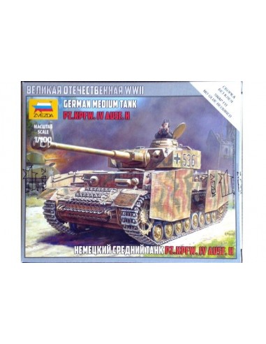 1/100 Panzer IV H - Boxed kit