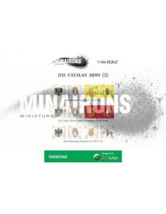 1/144 Banderas de infantería catalana (2) 2