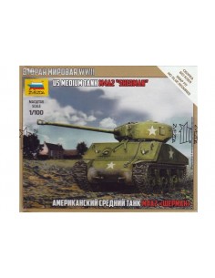 1/100 Tanc M4A2 Sherman - Capsa d'1