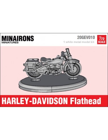 1/72 Harley-Davidson Flathead motorcycle