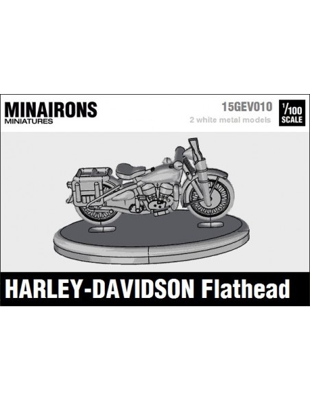 1/100 Harley-Davidson Flathead motorcycle