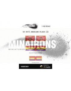 1/100 Banderes de la XV Brigada Internacional (3) 2