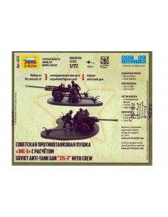 1/72 Anticarro soviético ZiS-3 2