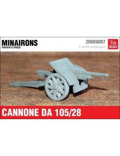 1/72 Ansaldo 105mm gun