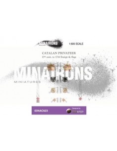 1/600 Catalan Privateer flags 2