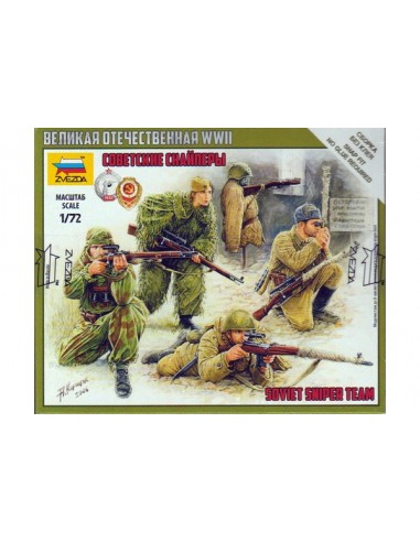 1/72 Soviet sniper team