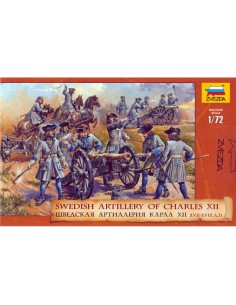 1/72 Artilleria sueca de Carles XII