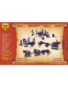 1/72 Swedish Artillery of Charles XII 2