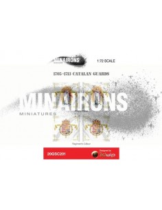 1/72 Banderas de las Guardias Catalanas 2
