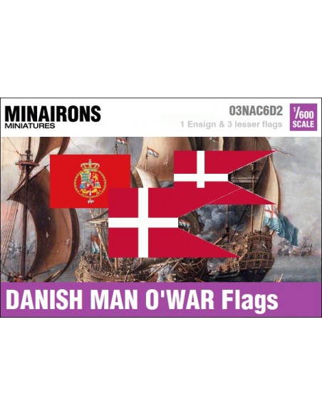 1/600 Pabellón de guerra danés