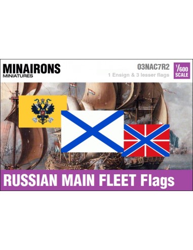 1/600 Russian Main Fleet flags