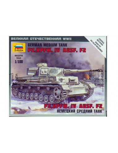1/100 Panzer IV F2 - Caja de 1