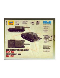 1/100 Canó autopropulsat ISU-152 - Capsa d'1 2