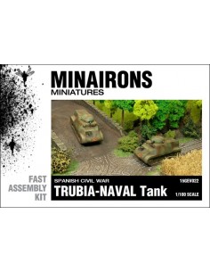 1/100 Tanc Trubia-Naval - Capsa de 2