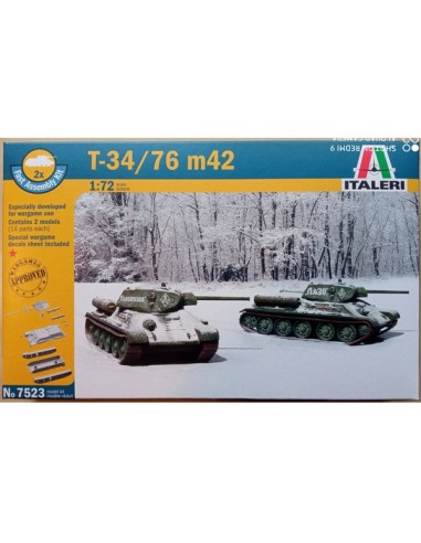 1/72 T-24/76 model 1942 tank - Boxed set