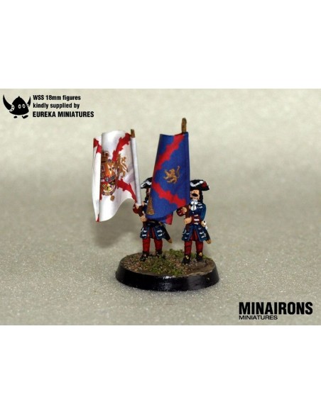1/100 Banderes de les Guàrdies Valones