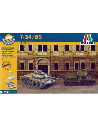 1/72 T-24/85 Tank - Boxed set