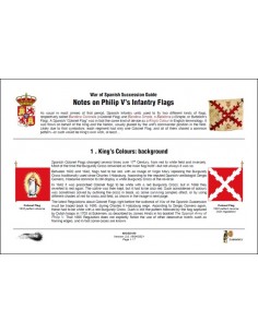 Philip V's infantry flags