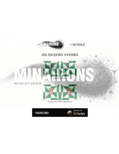 1/100 1701 pattern Infantry flags 2