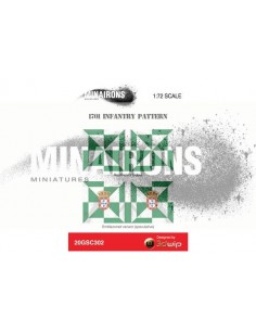 1/72 1701 pattern Infantry flags 2